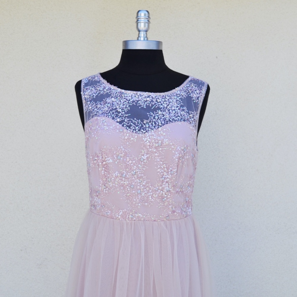Last One! Whimsical Pink Tulle Gown